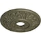 Ekena Millwork Valletta Ceiling Medallion (Fits Canopies up to 3 1/2"), 18"OD x 3 1/2"ID x 1"P, Painted Turtle CM18VLPTF - alternate 3